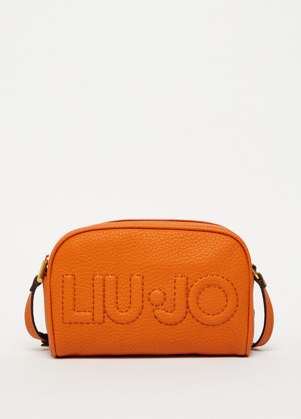 Borse Crossbody Liu Jo Eco-Friendly Donna Arancioni | CIK-087129