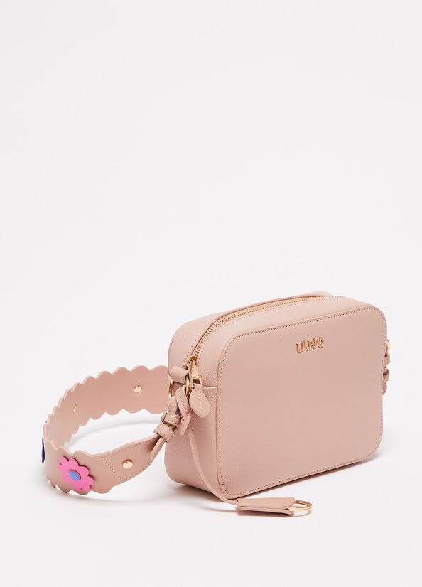 Borse Crossbody Liu Jo Eco-Friendly Donna Rosa | NQF-840639