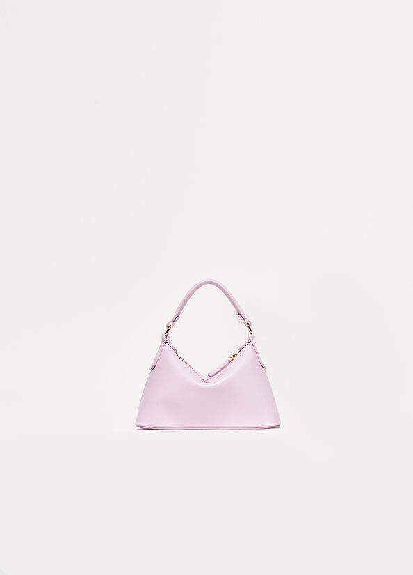 Borse Crossbody Liu Jo Pelle Mini Hobo Donna Rosa Chiaro | ZDL-375029