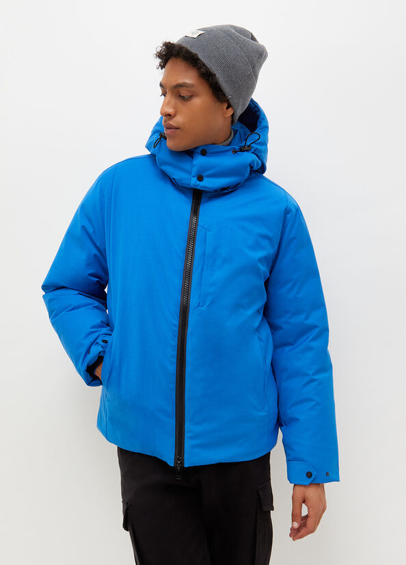 Giacca Liu Jo Imbottito With Hood Uomo Blu | CQZ-140537