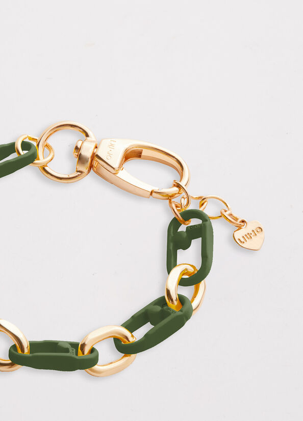 Gioielli Liu Jo Monogram Bracelet Donna Verdi | DZK-926018