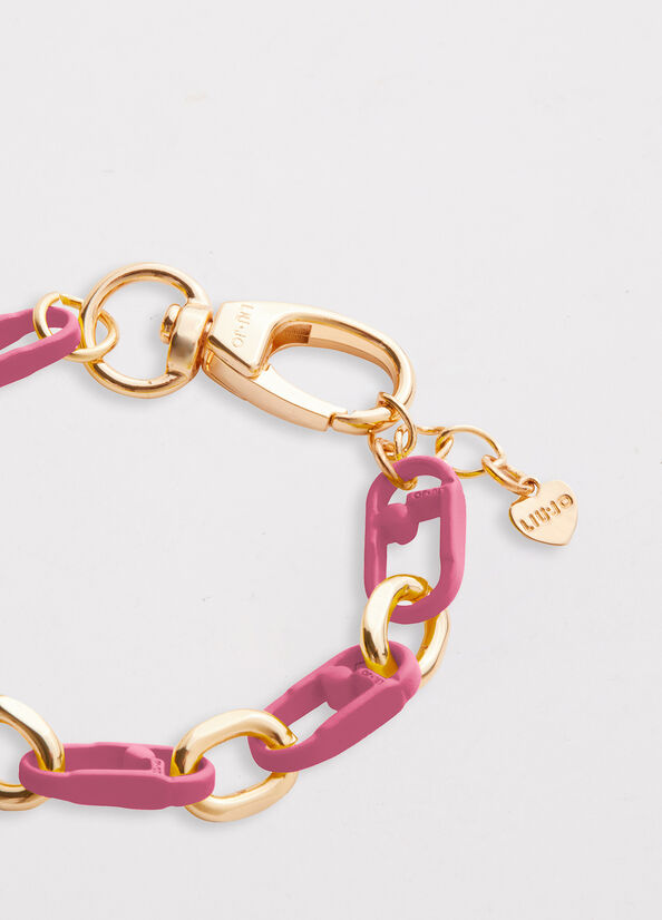 Gioielli Liu Jo Monogram Bracelet Donna Rosa | JBR-693412