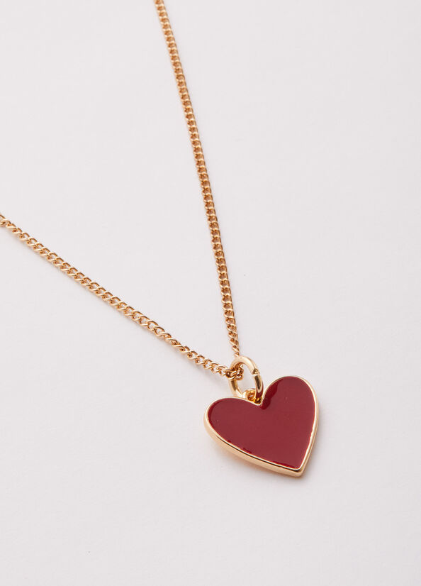 Gioielli Liu Jo Necklace With Heart Donna Rosse | KWH-679834