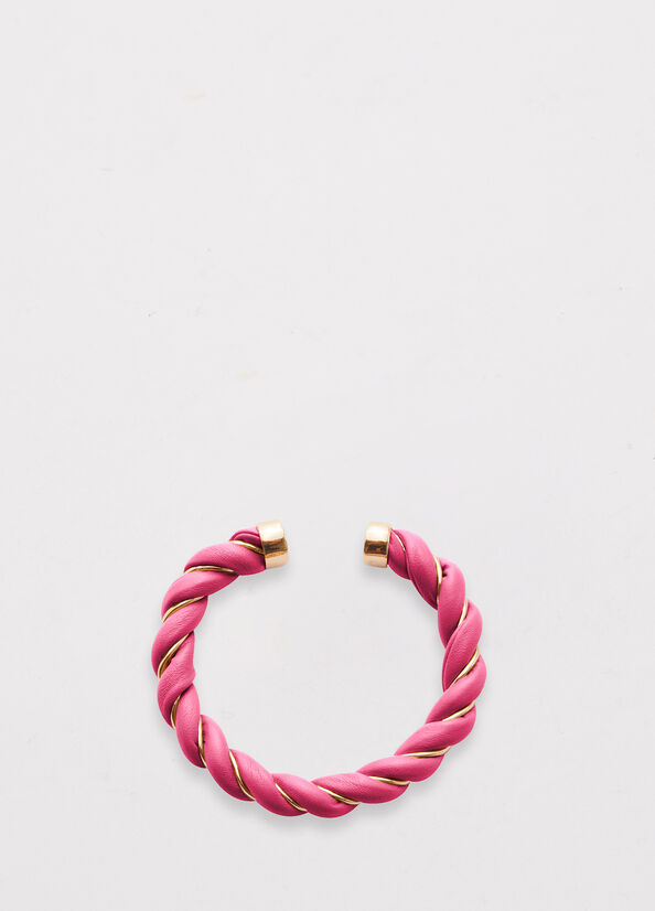 Gioielli Liu Jo Torchon-Effect Bracelet Donna Rosa | TFK-930216