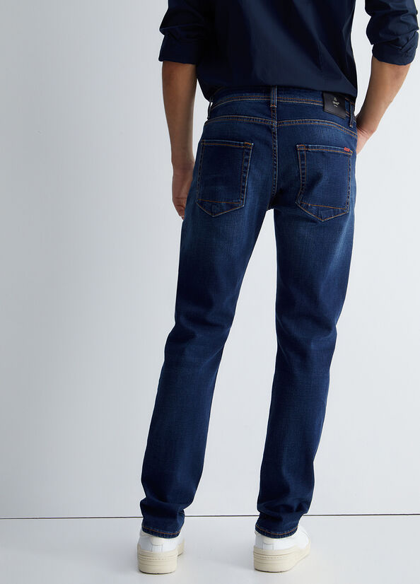 Jeans Slim Liu Jo Slim Uomo Blu Scuro | WMO-840721