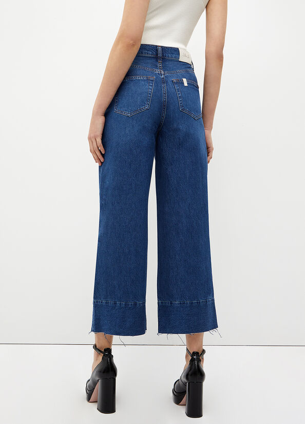 Jeans Straight Liu Jo Eco-Friendly Donna Blu | PYK-981473