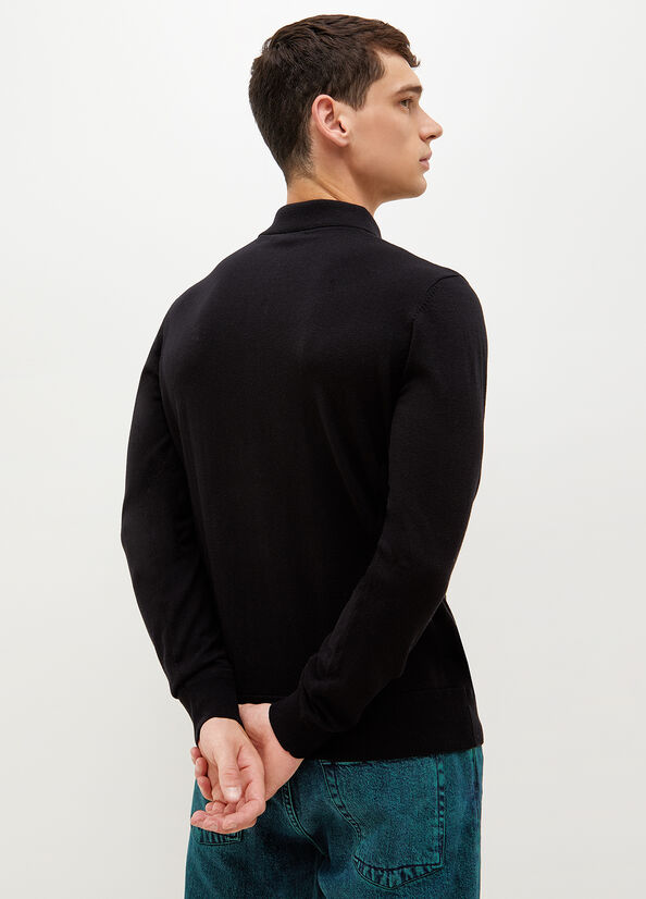 Maglioni Liu Jo Knit Uomo Nere | UWE-614095