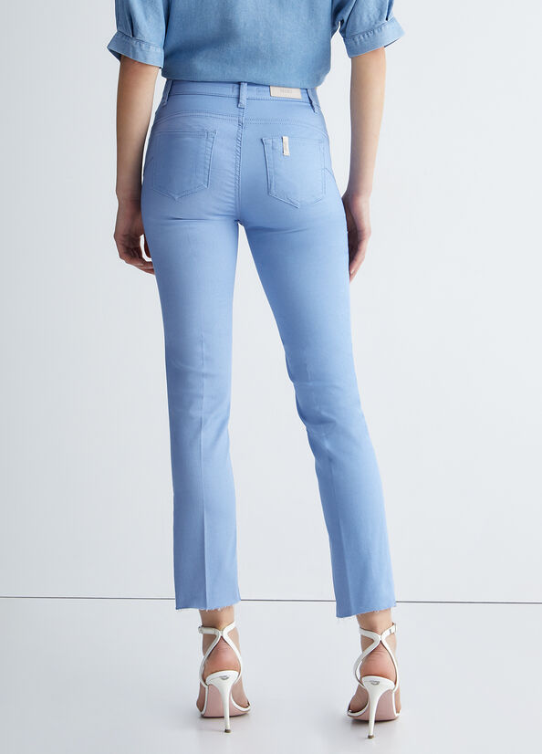 Pantaloni Liu Jo Bottom Up Donna Blu | BWC-652830