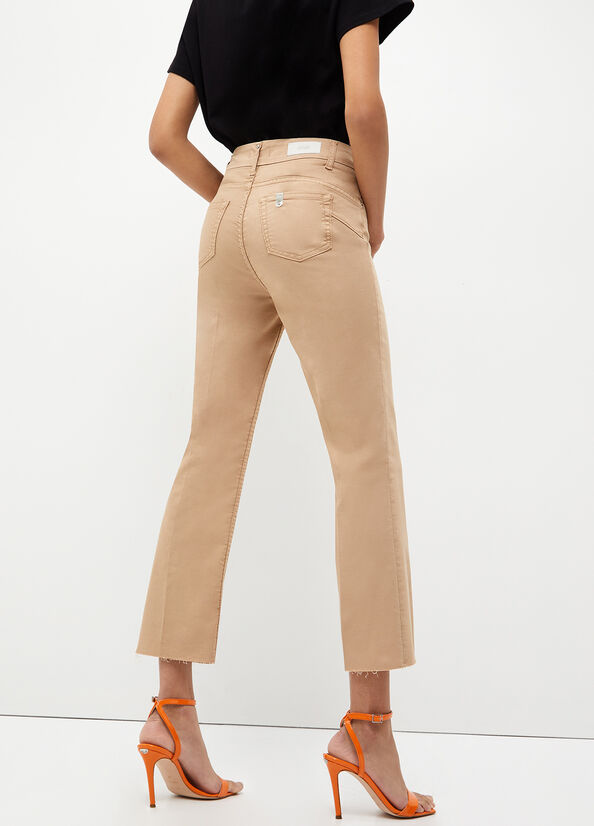 Pantaloni Liu Jo Bottom Up Donna Grigie Chiaro | OEG-263480