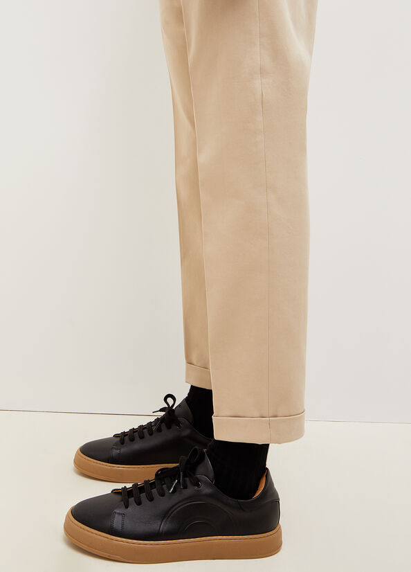 Pantaloni Liu Jo Regular Fit Chinos Uomo Beige | BKV-976312