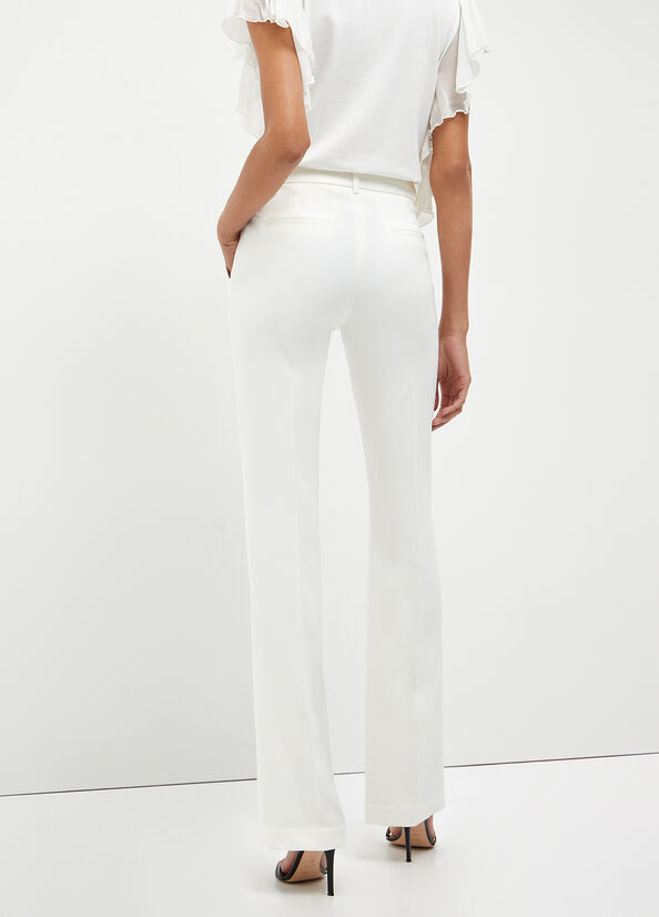 Pantaloni Liu Jo Stretch Lj Donna Bianche | QFJ-546138