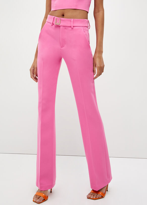 Pantaloni Liu Jo Stretch Lj Donna Viola | ILZ-480962