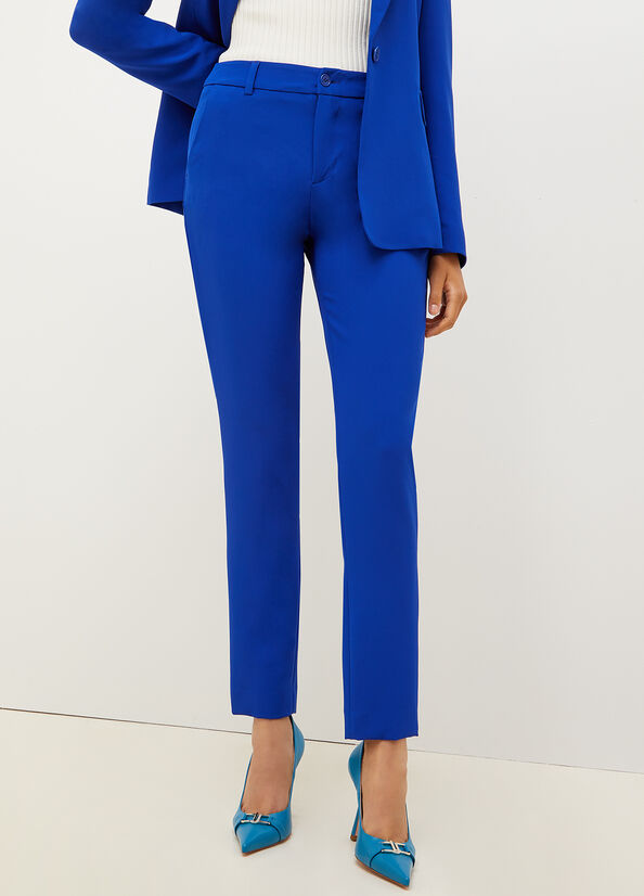 Pantaloni Liu Jo Twill Donna Blu | ILS-826190