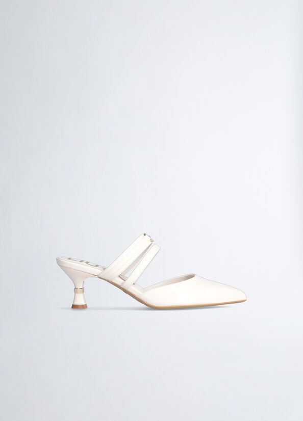 Sandali Liu Jo With Low Heel Donna Bianche | DIO-972856