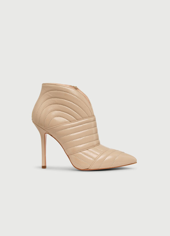 Stivaletti Liu Jo Pelle With Stiletto Heel Donna Grigie | EMC-534920