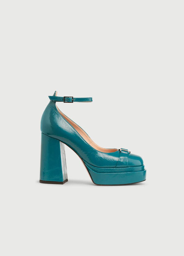 Tacchi Alti Liu Jo Pumps With Larghe Donna Verde Acqua | KYS-987516