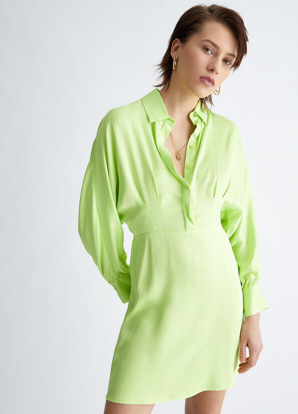 Vestito Liu Jo Eco-Friendly Donna Verdi | RFH-548692