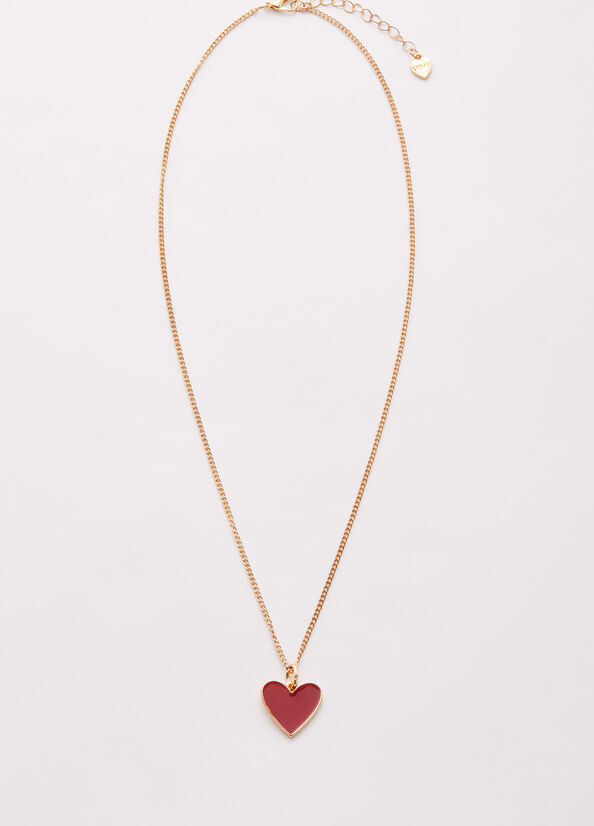 Gioielli Liu Jo Necklace With Heart Donna Rosse | KWH-679834