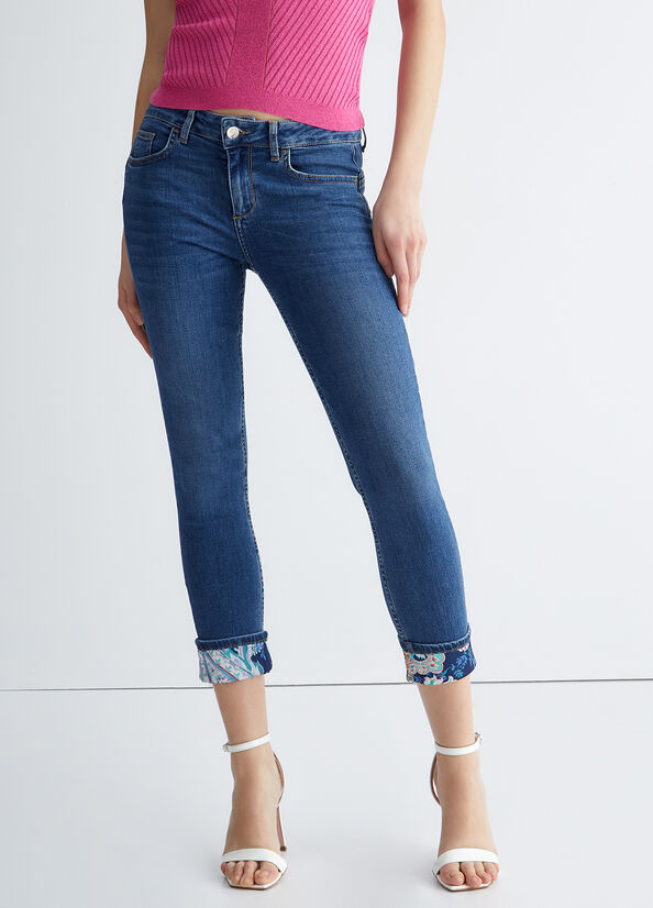 Jeans Skinny Liu Jo Bottom Up Donna Blu | UBP-918306