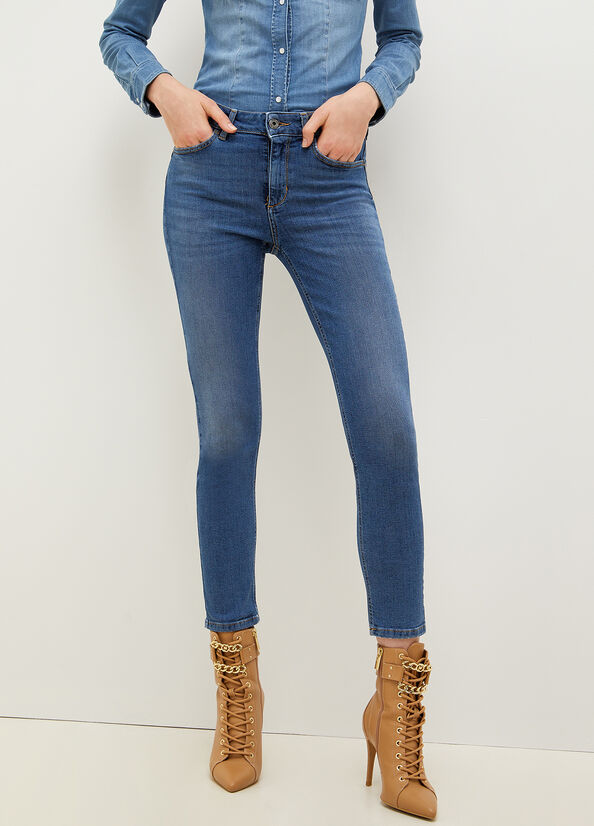 Jeans Skinny Liu Jo Eco-Friendly Donna Blu | AYD-279031