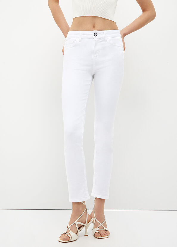 Jeans Skinny Liu Jo Eco-Friendly Donna Bianche | GVN-217563