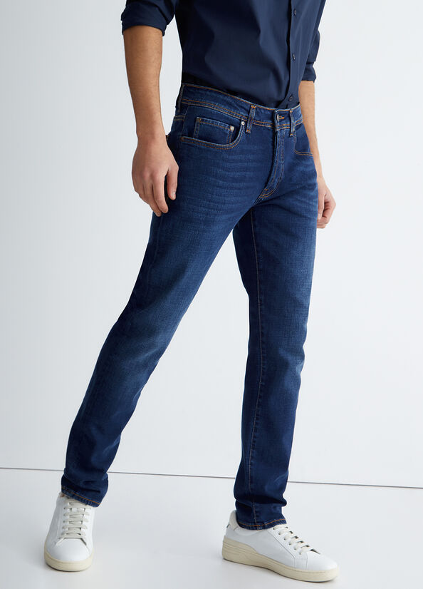 Jeans Slim Liu Jo Slim Uomo Blu Scuro | WMO-840721