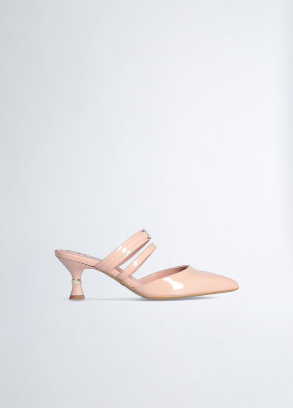 Sandali Liu Jo With Low Heel Donna Corallo | OZI-873162