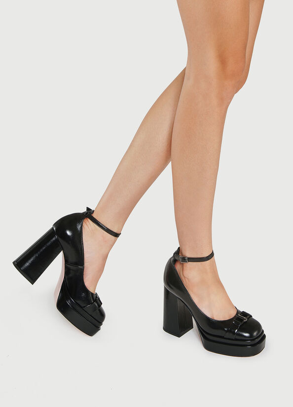 Tacchi Alti Liu Jo Pumps With Larghe Donna Nere | ADV-315042